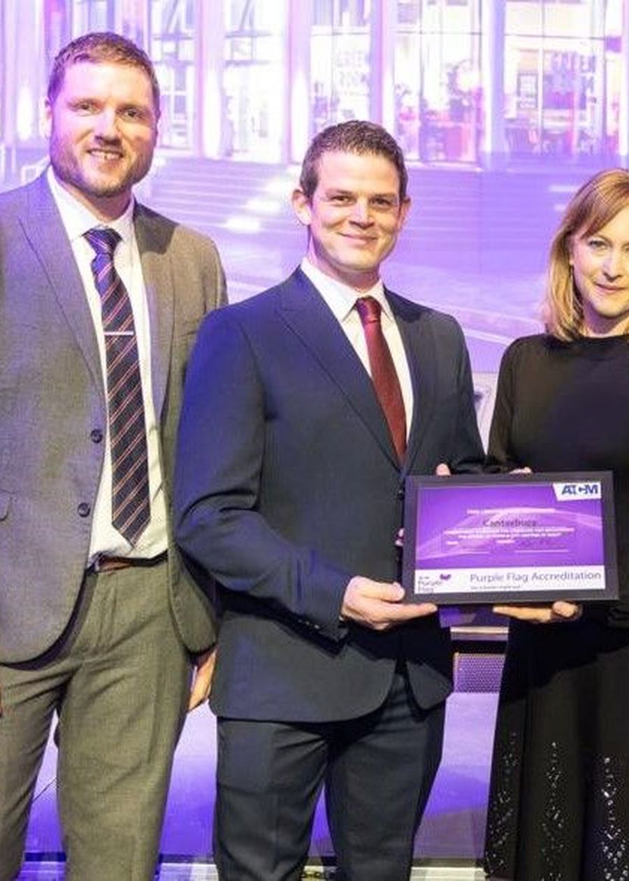 Canterbury's Purple Flag accreditation. Matthew supported the city's submission from the venue side and on assessment nights.